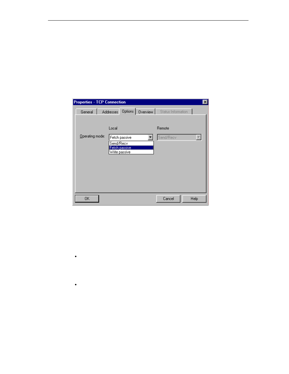 3 tcp with the fetch/write mode | Siemens Simantic Net NCM for Industrial Ethernet S7 User Manual | Page 125 / 222