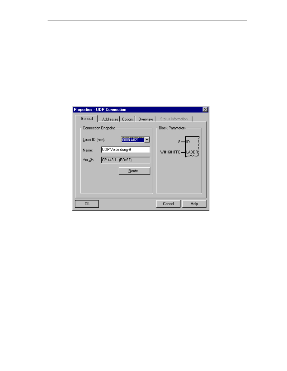 1 specifying the local connection endpoint | Siemens Simantic Net NCM for Industrial Ethernet S7 User Manual | Page 129 / 222