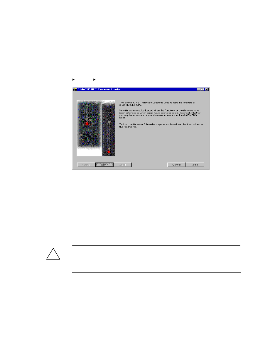 2 loading firmware | Siemens Simantic Net NCM for Industrial Ethernet S7 User Manual | Page 193 / 222