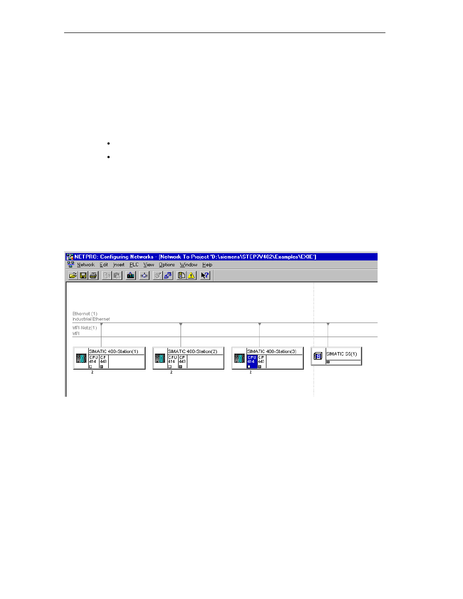 3 displaying the network attachments of a station | Siemens Simantic Net NCM for Industrial Ethernet S7 User Manual | Page 52 / 222