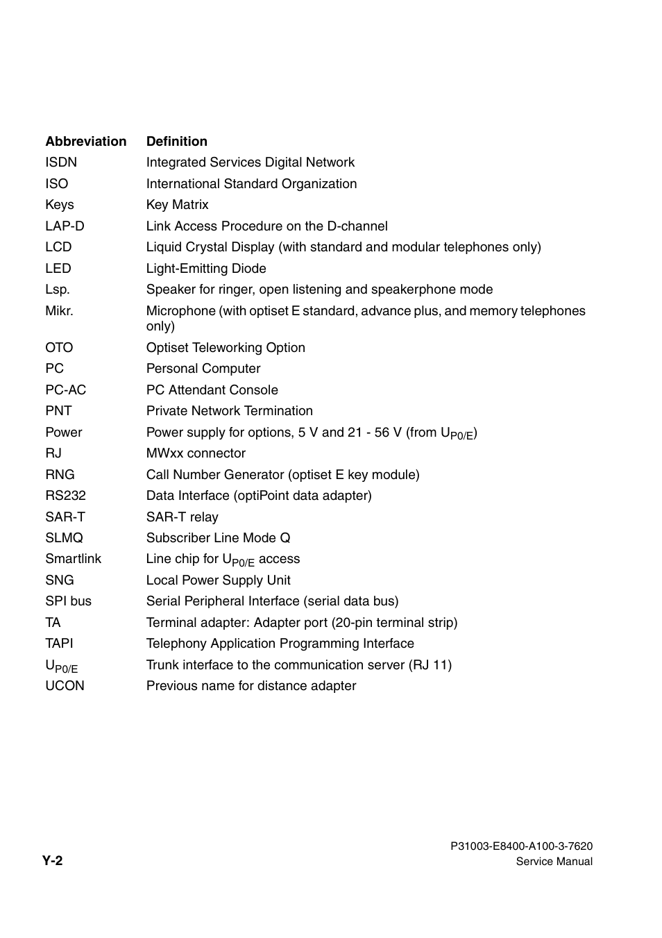 Siemens OPTIPOINT 500 User Manual | Page 118 / 120