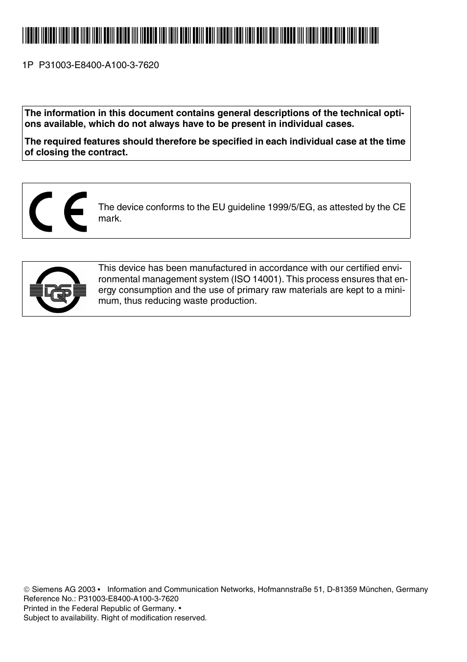 Siemens OPTIPOINT 500 User Manual | Page 2 / 120