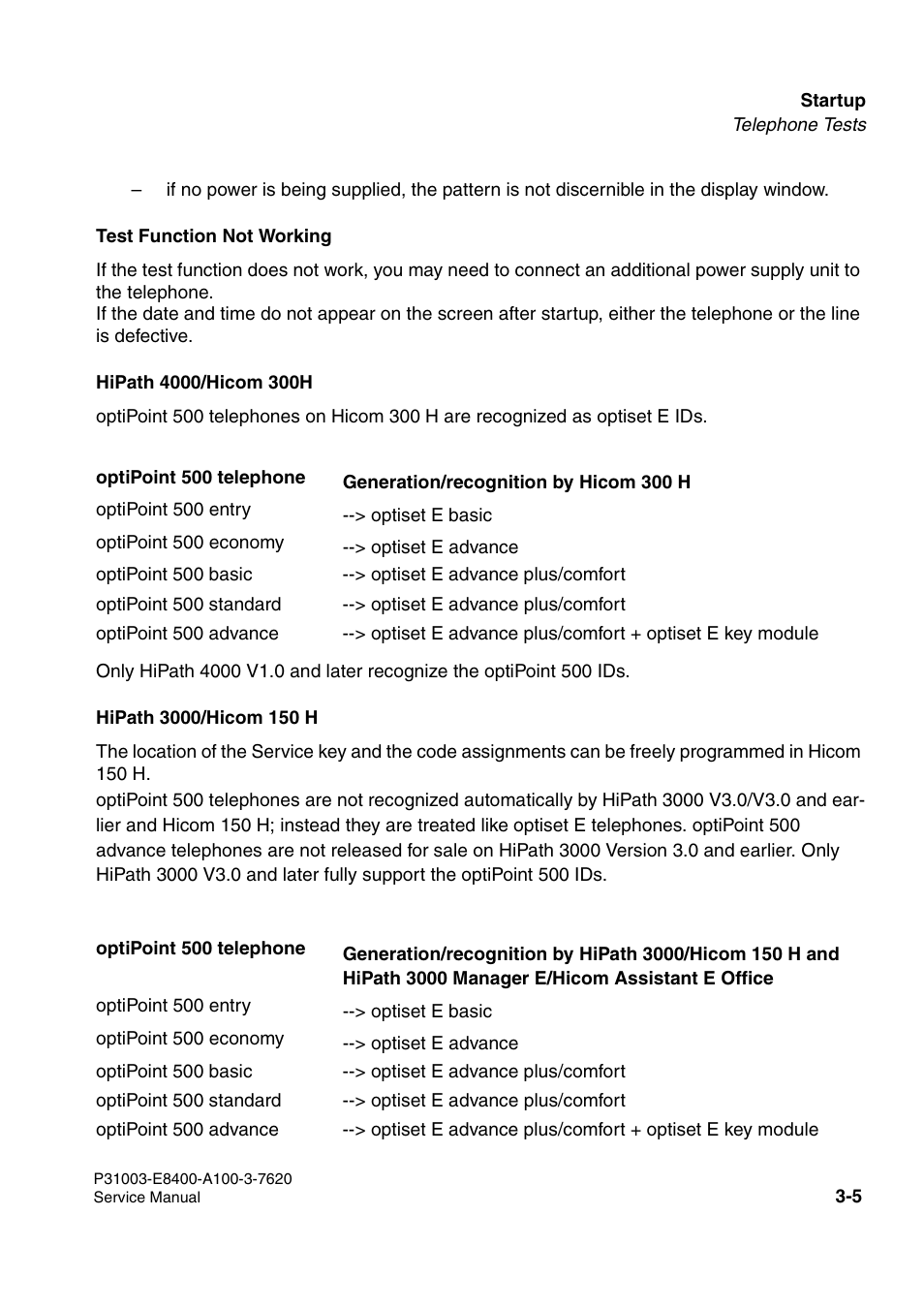 Siemens OPTIPOINT 500 User Manual | Page 41 / 120