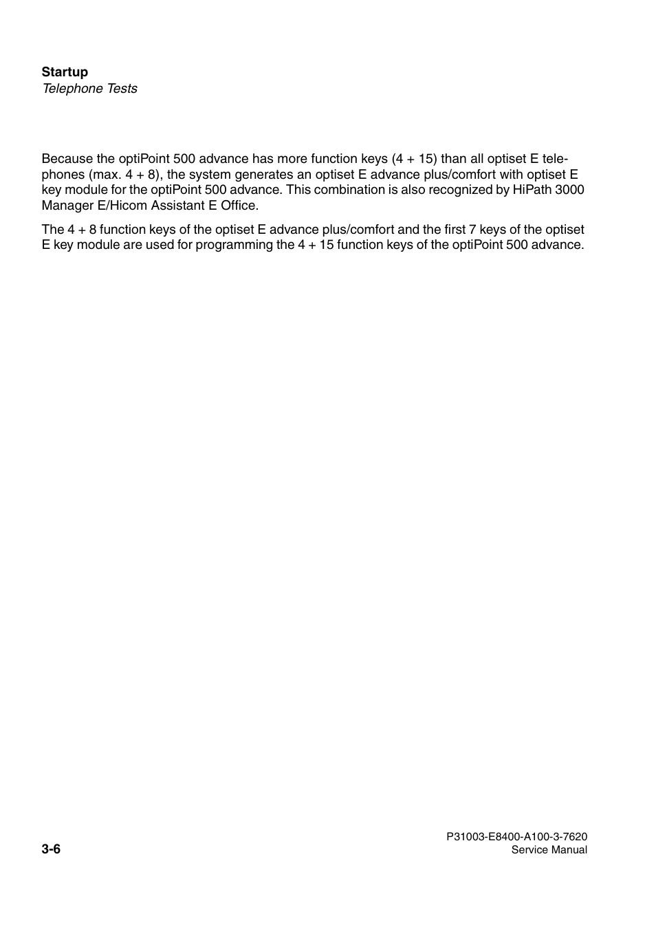 Siemens OPTIPOINT 500 User Manual | Page 42 / 120