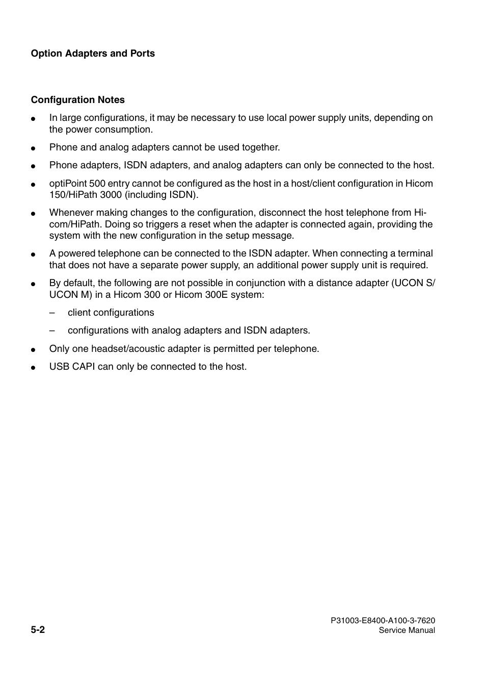 Siemens OPTIPOINT 500 User Manual | Page 48 / 120