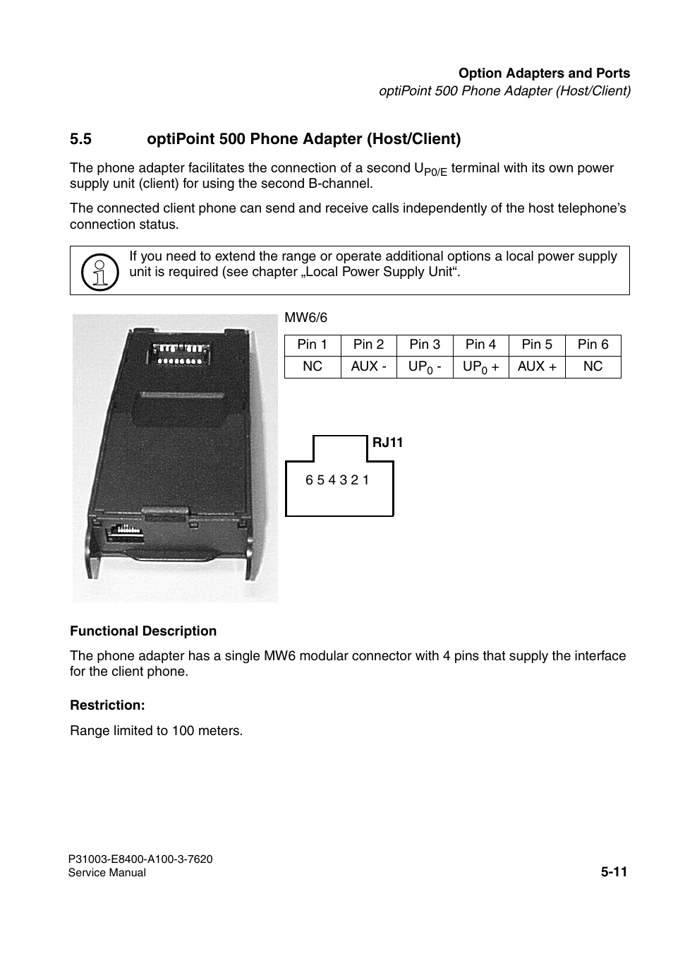 Siemens OPTIPOINT 500 User Manual | Page 57 / 120