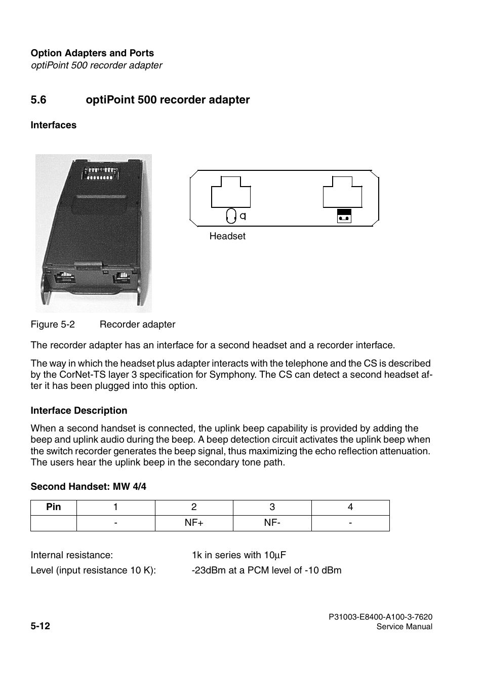 Siemens OPTIPOINT 500 User Manual | Page 58 / 120