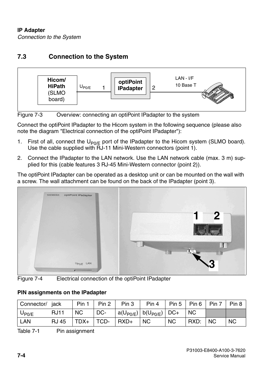 Siemens OPTIPOINT 500 User Manual | Page 68 / 120