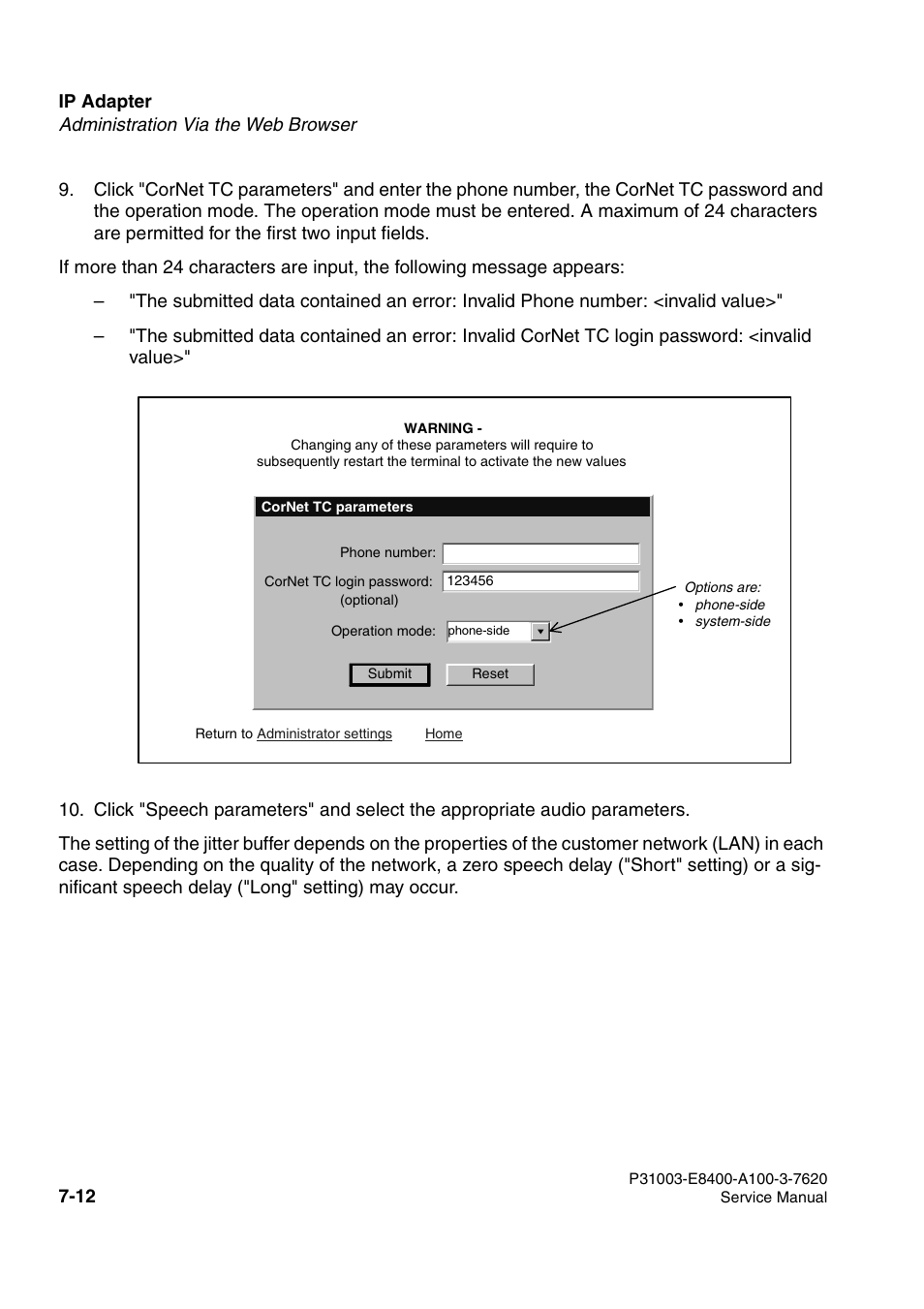 Siemens OPTIPOINT 500 User Manual | Page 76 / 120