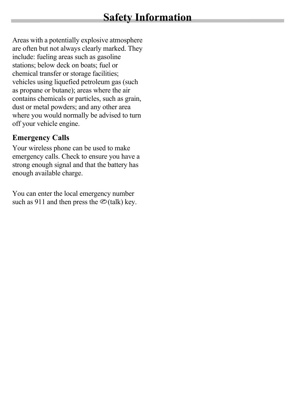 Safety information | Siemens SX56 User Manual | Page 12 / 138