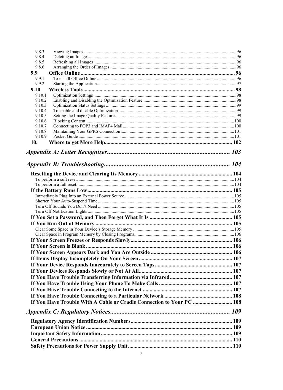 Appendix c: regulatory notices | Siemens SX56 User Manual | Page 17 / 138