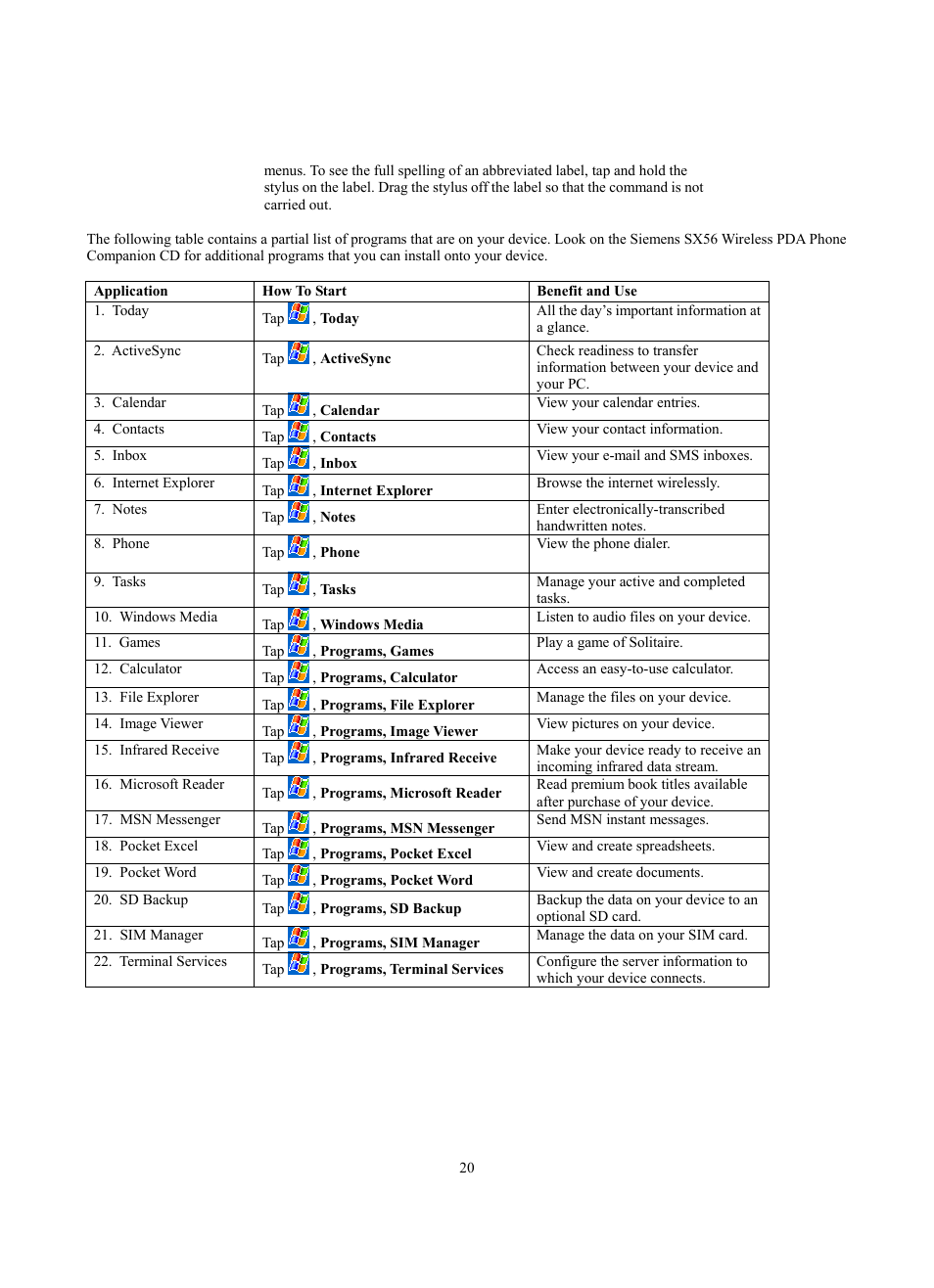 Siemens SX56 User Manual | Page 32 / 138