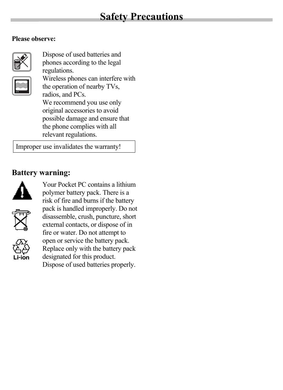 Safety precautions | Siemens SX56 User Manual | Page 4 / 138