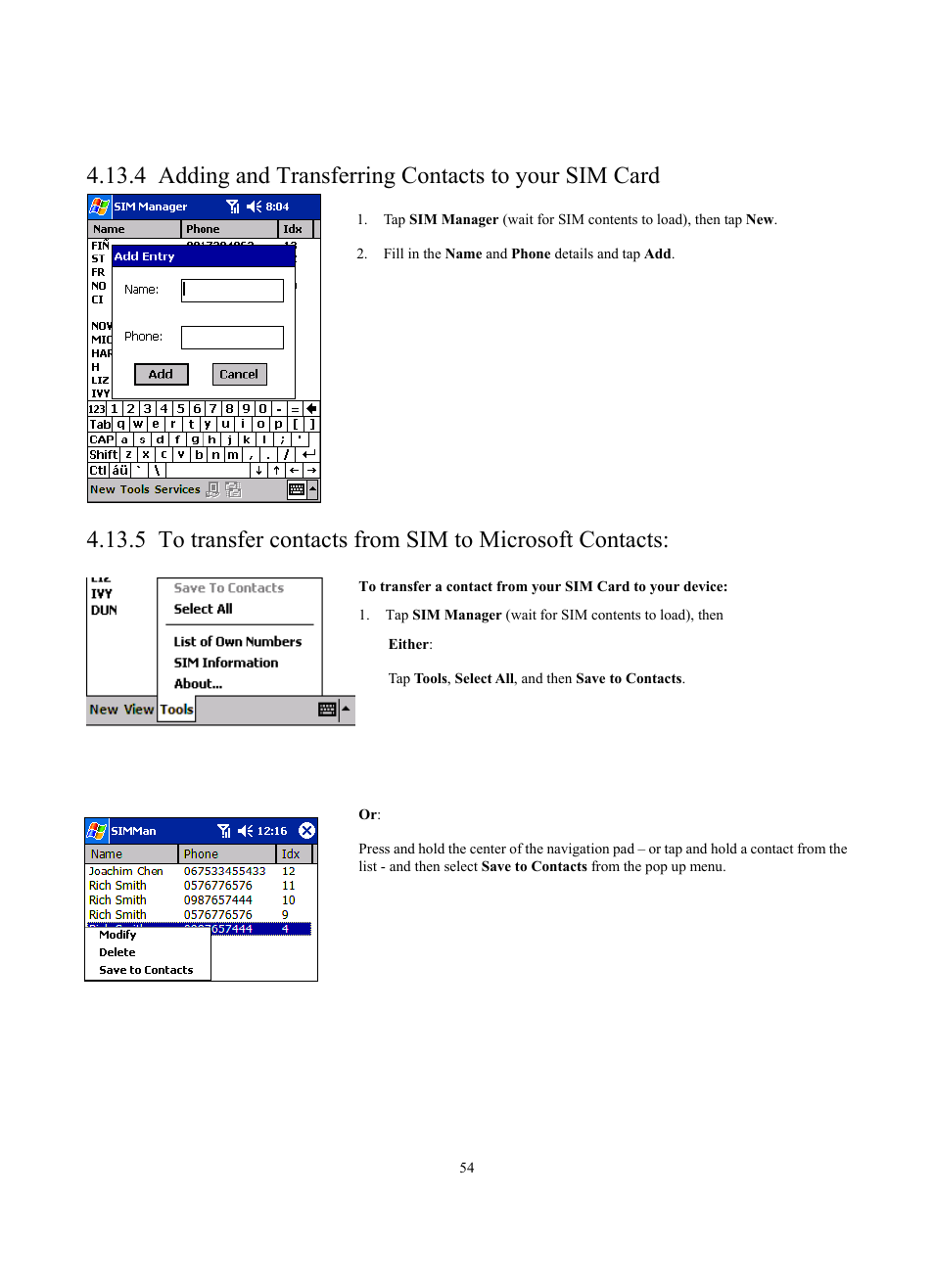 Siemens SX56 User Manual | Page 66 / 138
