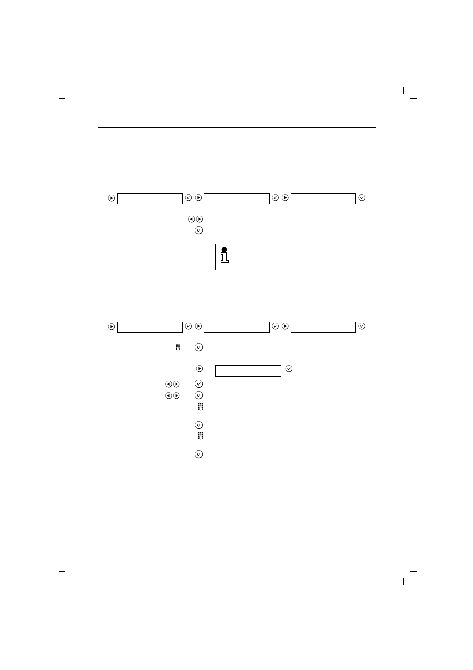 Programming telephone settings, Room characteristics | Siemens 70isdn User Manual | Page 34 / 118