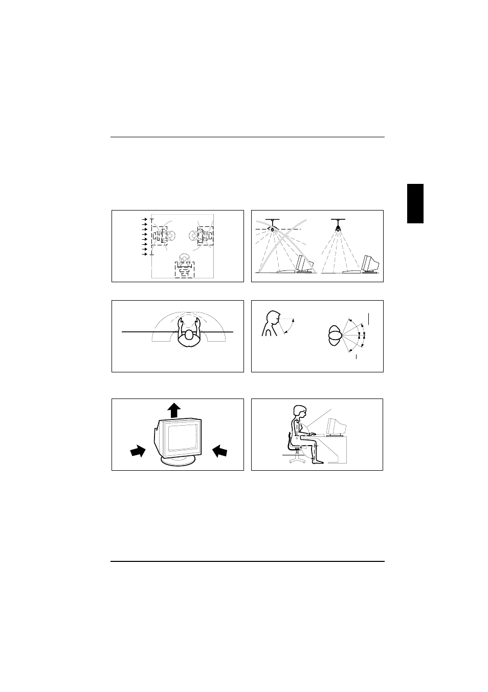 Installing an ergonomic video workstation | Siemens MCM 1755 NTD User Manual | Page 19 / 34