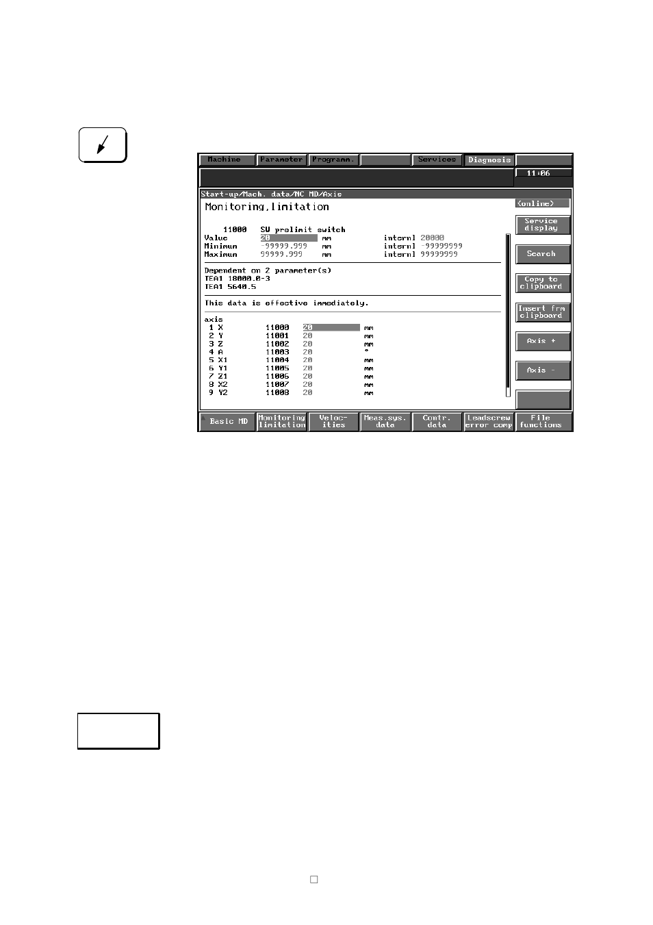 Siemens SINUMERIK 840C User Manual | Page 133 / 1154