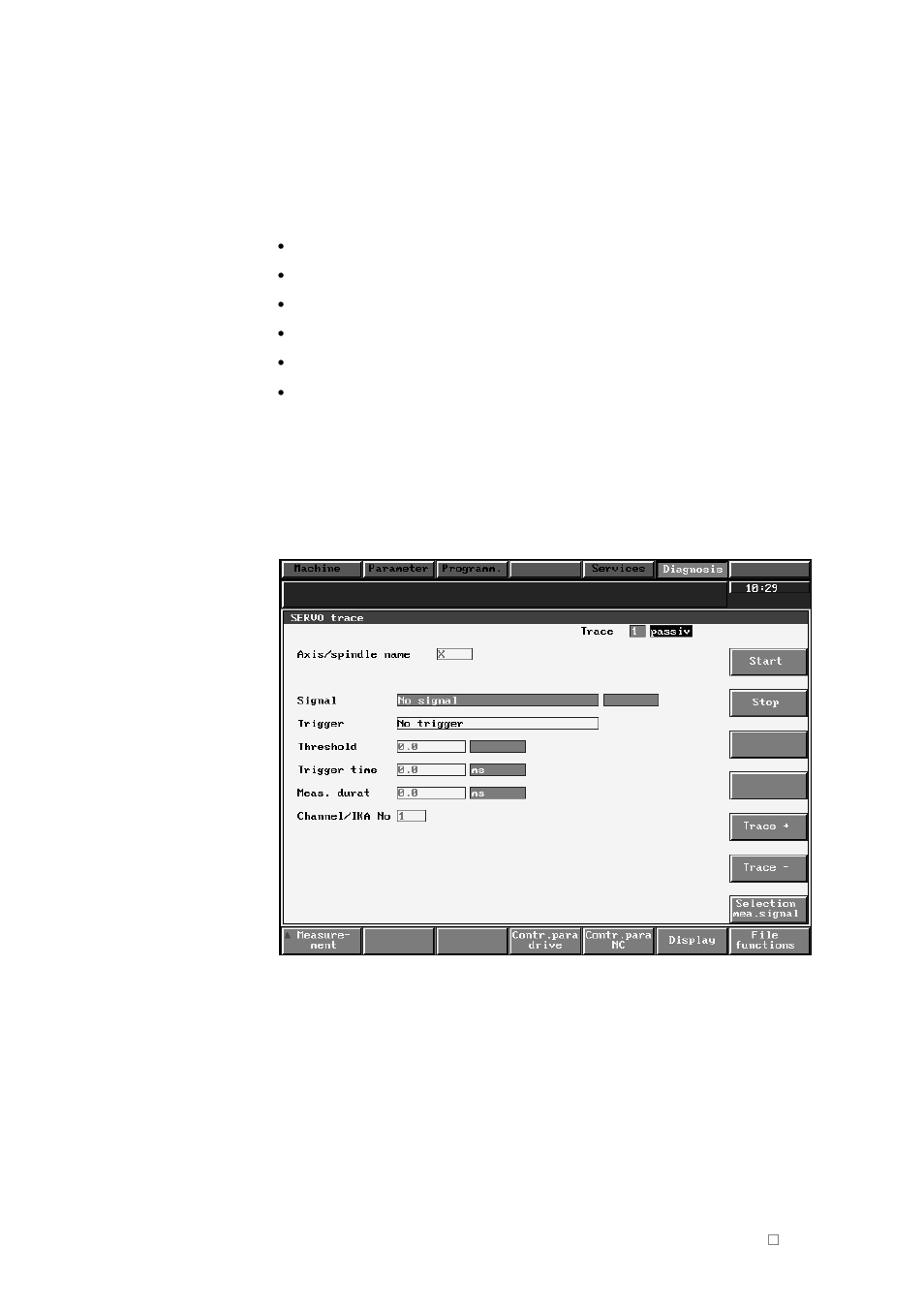 6 servo trace (sw 4) | Siemens SINUMERIK 840C User Manual | Page 685 / 1154