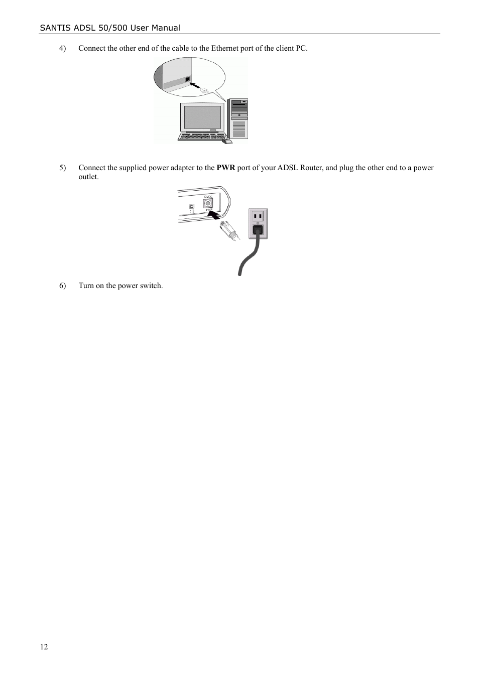 Siemens ADSL 50 User Manual | Page 12 / 73