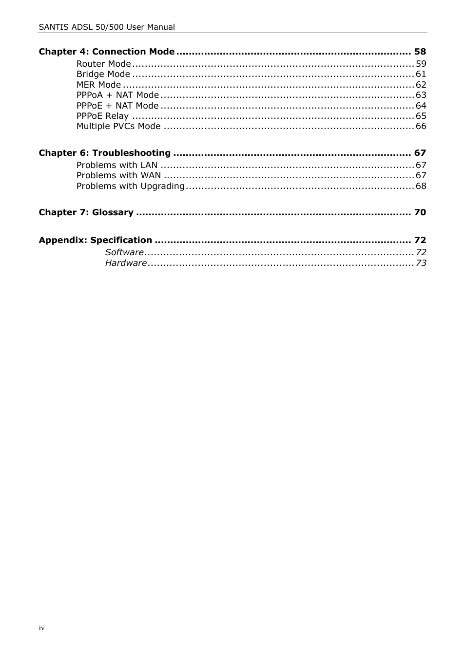 Siemens ADSL 50 User Manual | Page 4 / 73