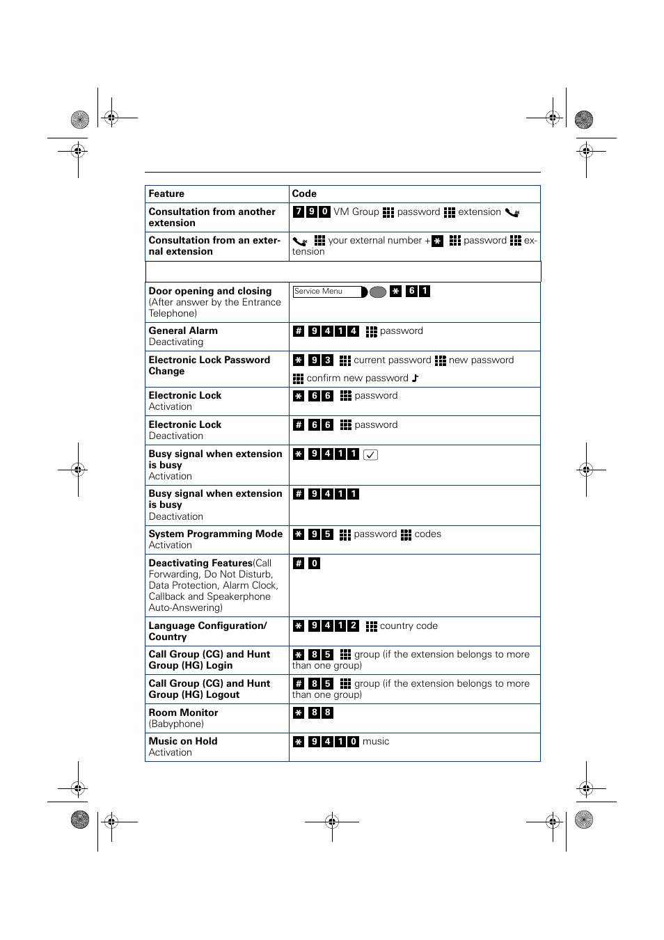 Miscellaneous functions | Siemens HIPATH 1190 User Manual | Page 123 / 127