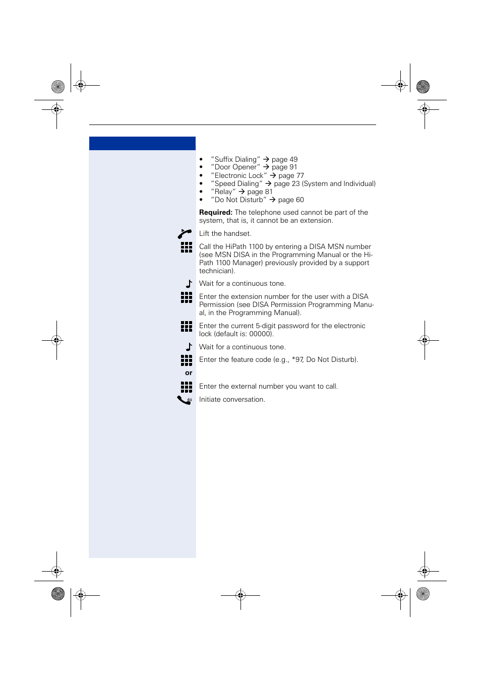 Siemens HIPATH 1190 User Manual | Page 42 / 127