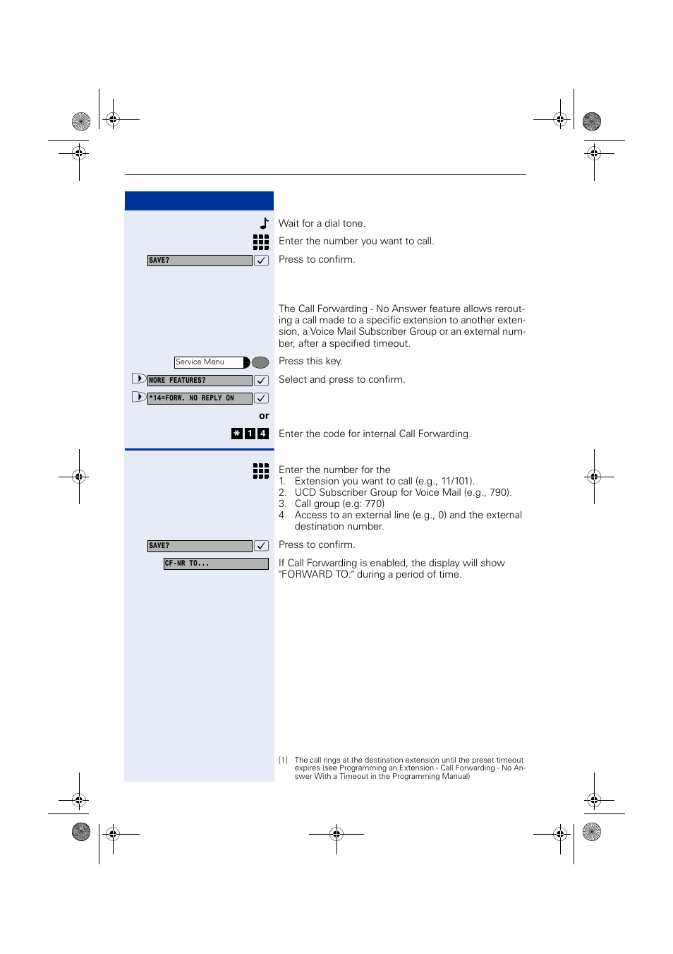 When there is no answer | Siemens HIPATH 1190 User Manual | Page 56 / 127