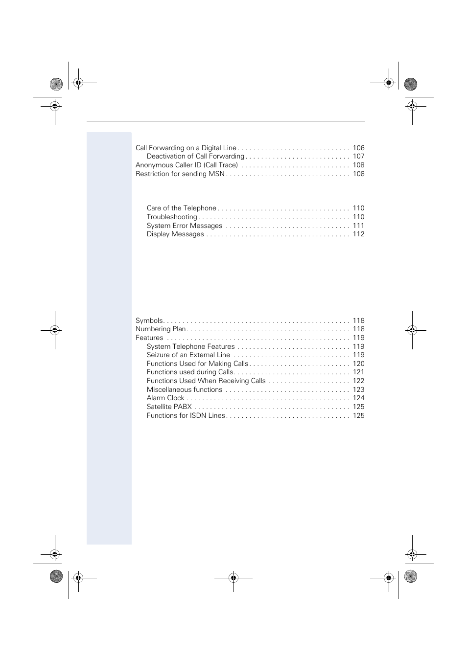Special functions for isdn lines, Practical guide | Siemens HIPATH 1190 User Manual | Page 8 / 127