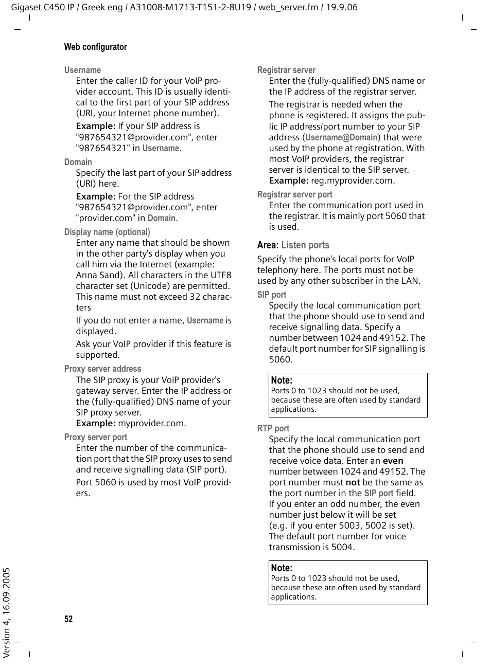 Siemens Gigaset C450 IP User Manual | Page 53 / 98