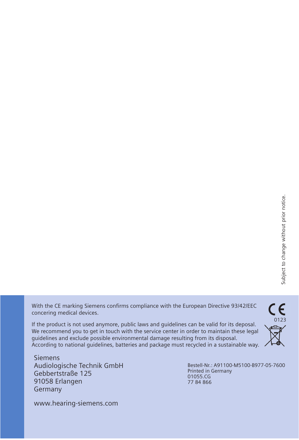 Siemens INFINITI Pro User Manual | Page 48 / 48