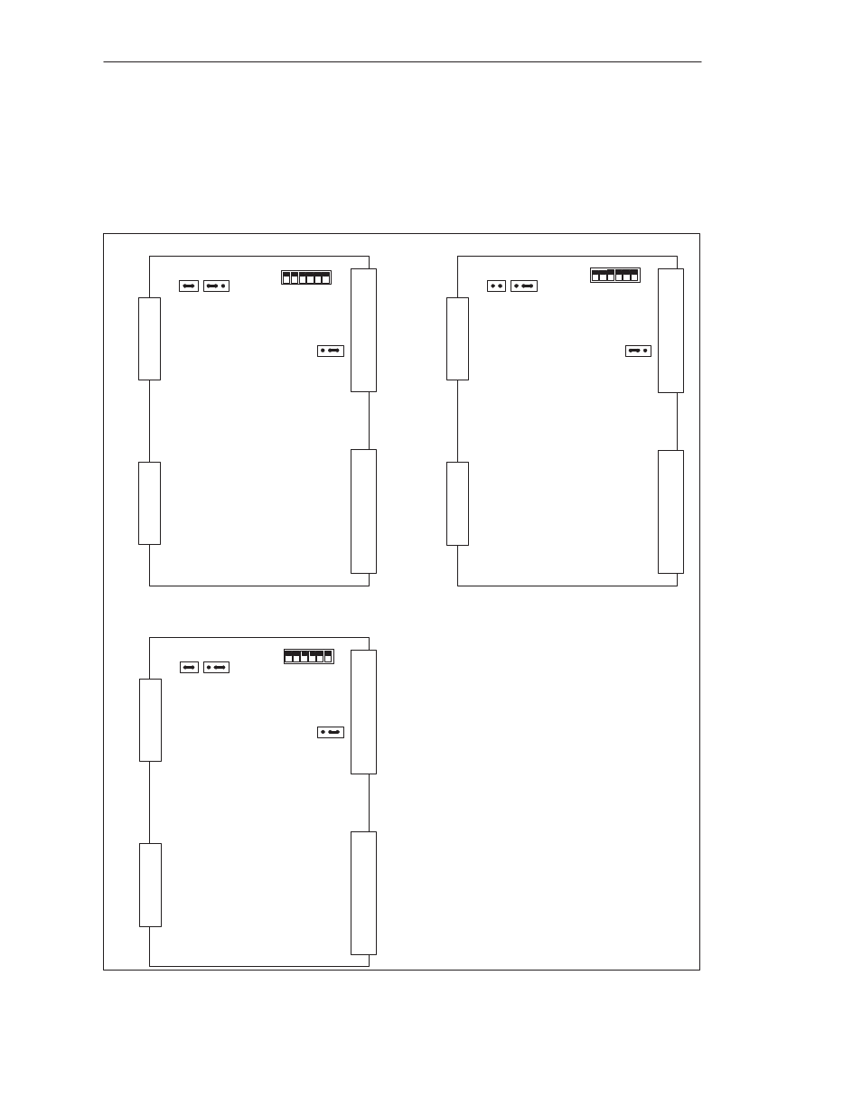 3 modes/jumper assignments of the im 314, Operation in the eu1 83u, Operation in the eu 185u | Jumper assignments interface modules | Siemens S5-135U/155U User Manual | Page 307 / 560