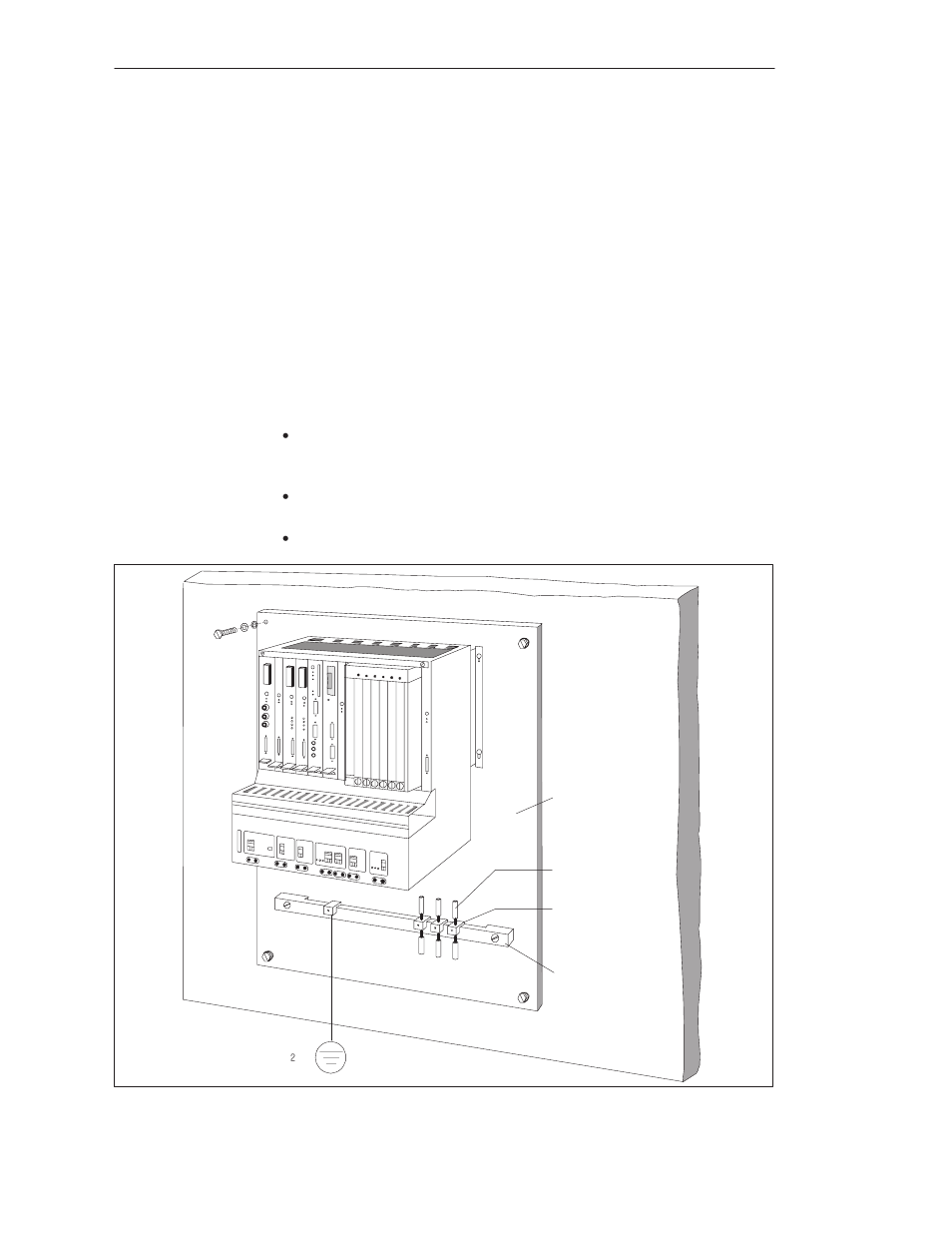 3 example of rack and wall mounting for emc | Siemens S5-135U/155U User Manual | Page 37 / 560