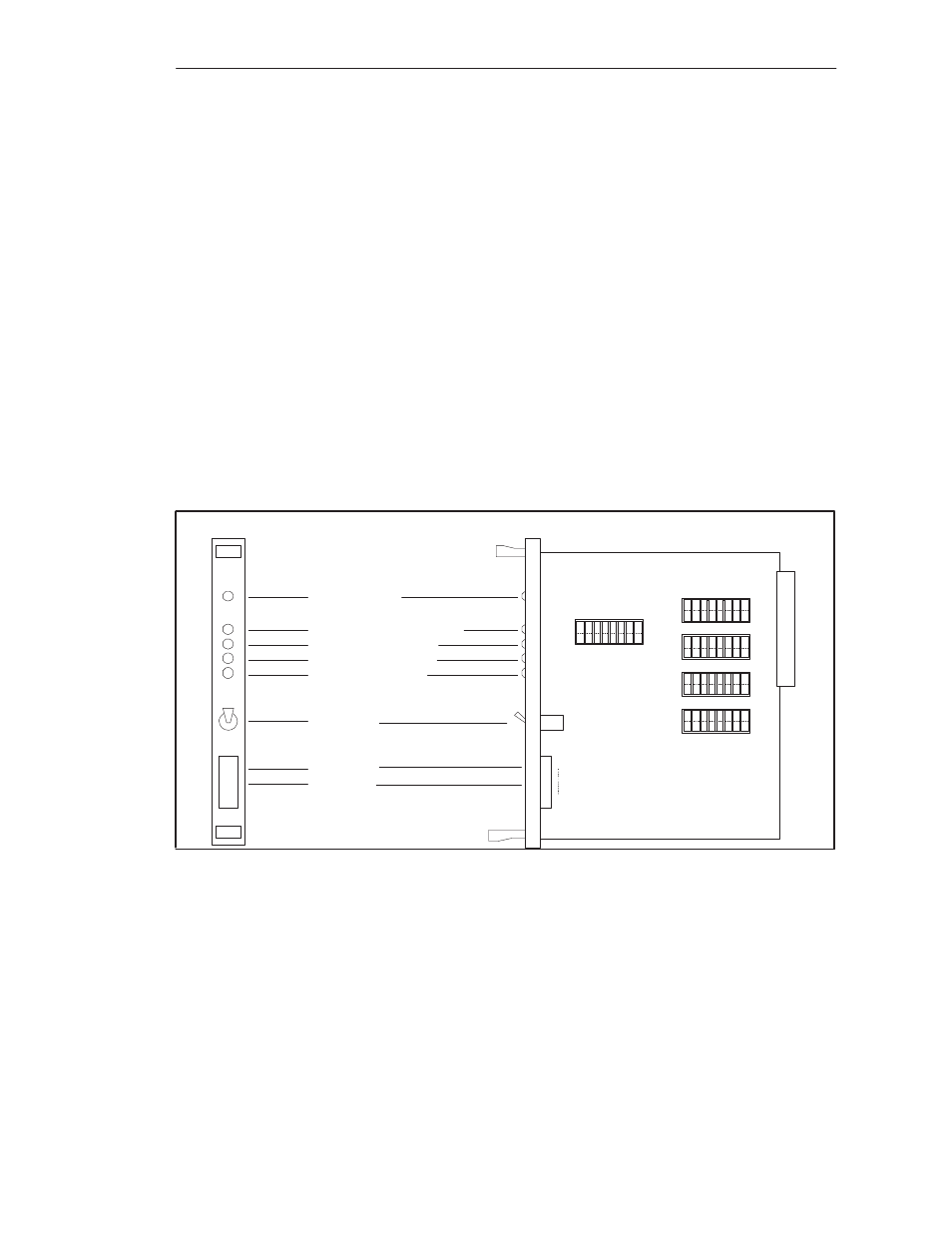 1 application, 1 design, Monitoring module | Figure 10-1 location of the coding switches | Siemens S5-135U/155U User Manual | Page 498 / 560