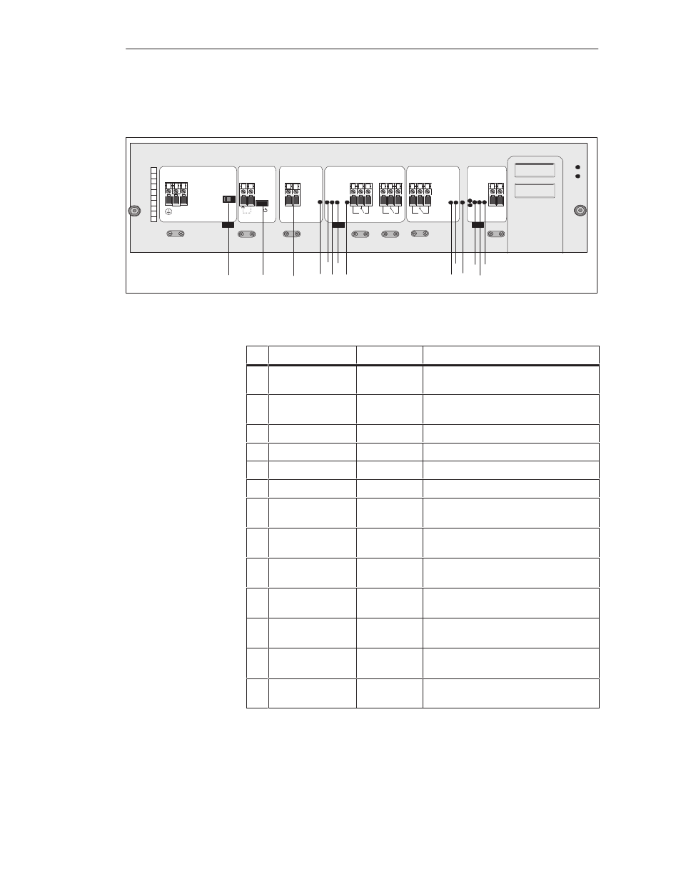 Id label element purpose a voltage selector | Siemens S5-135U/155U User Manual | Page 88 / 560