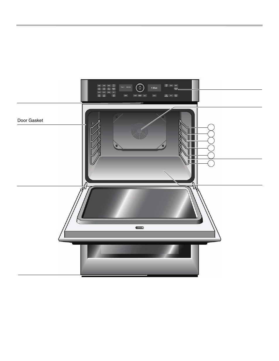 Getting started, Parts and accessories, Parts | Cooling fan, Oven vent | Siemens HB30S51UC User Manual | Page 9 / 48