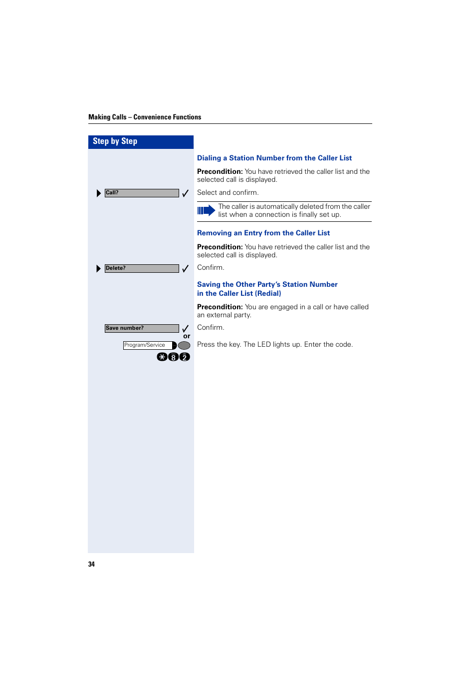 Siemens optiPoint 400 User Manual | Page 34 / 119