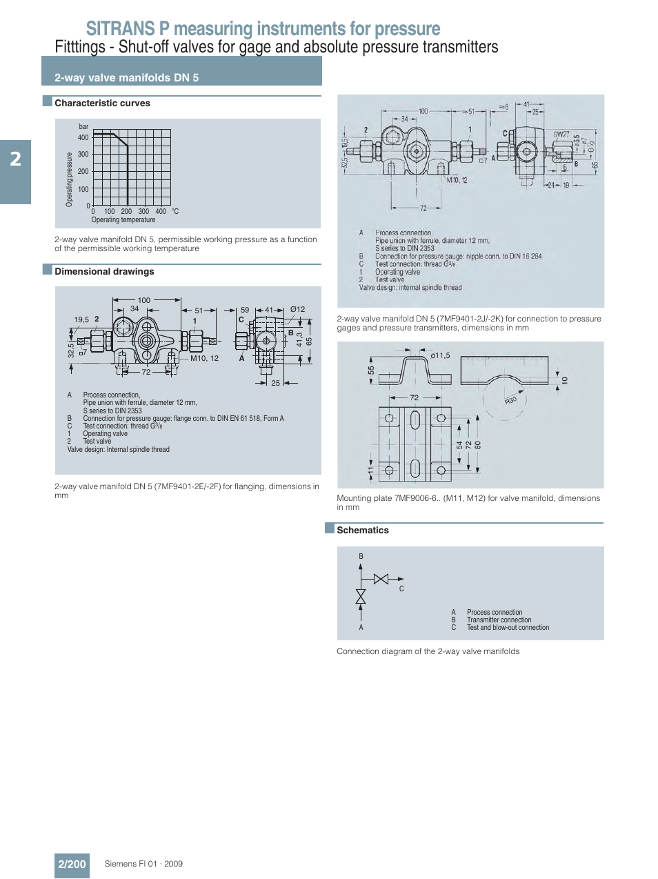 Sitrans p measuring instruments for pressure | Siemens SITRANS P User Manual | Page 200 / 234