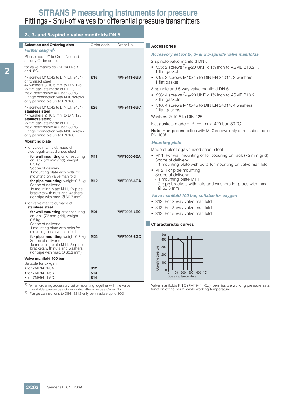 Sitrans p measuring instruments for pressure | Siemens SITRANS P User Manual | Page 202 / 234