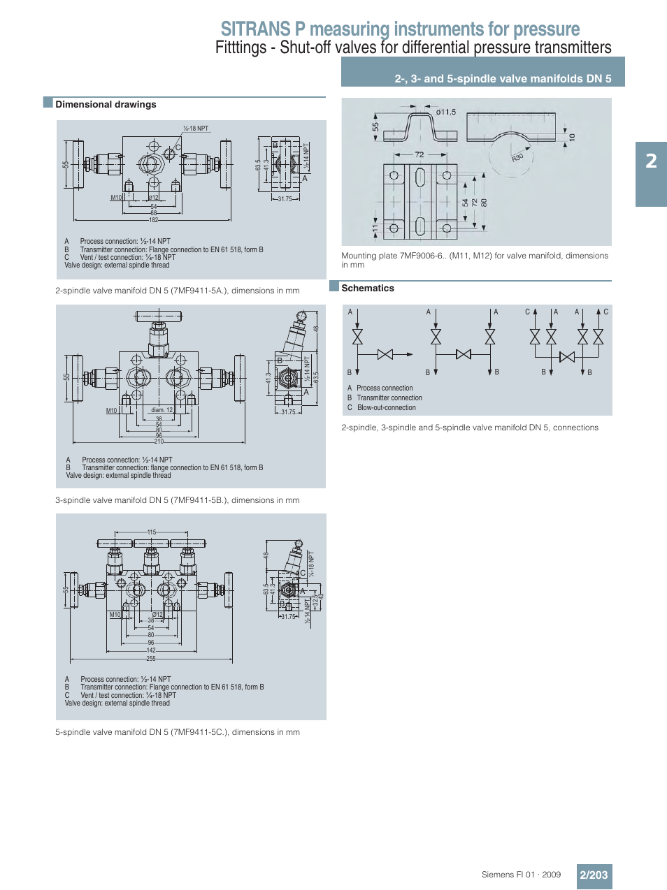 Sitrans p measuring instruments for pressure | Siemens SITRANS P User Manual | Page 203 / 234