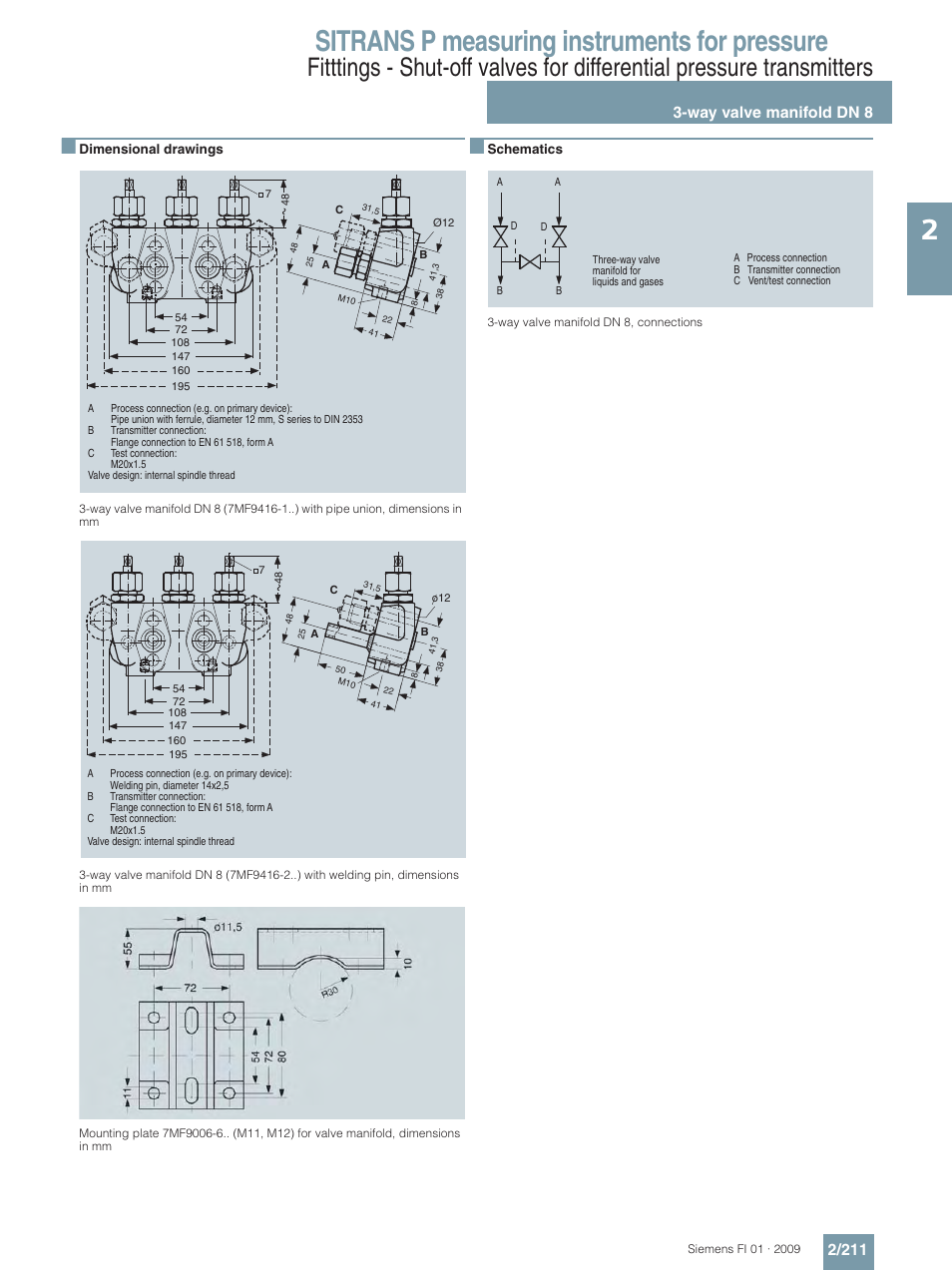 Sitrans p measuring instruments for pressure | Siemens SITRANS P User Manual | Page 211 / 234