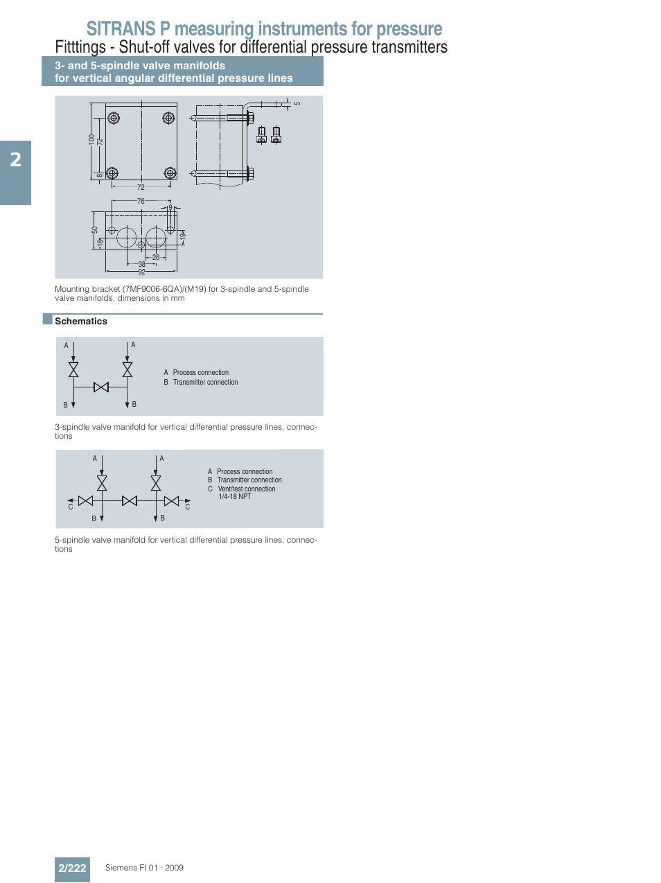 Sitrans p measuring instruments for pressure | Siemens SITRANS P User Manual | Page 222 / 234