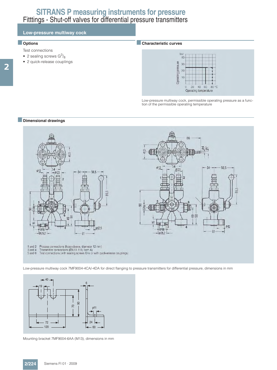 Sitrans p measuring instruments for pressure | Siemens SITRANS P User Manual | Page 224 / 234