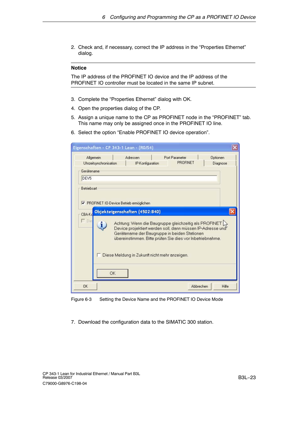 Siemens CP 343-1 User Manual | Page 23 / 56