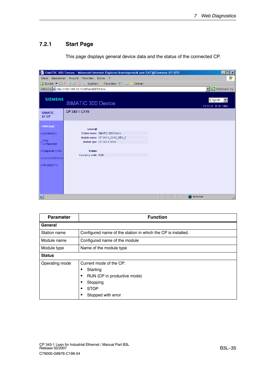 B3l−35, 1 start page | Siemens CP 343-1 User Manual | Page 35 / 56