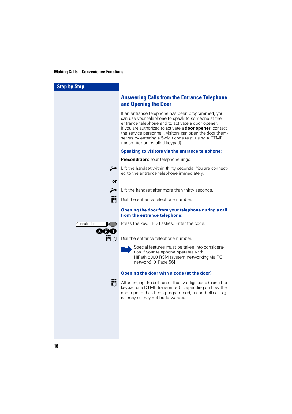 Siemens HIPATH 3000 User Manual | Page 18 / 72