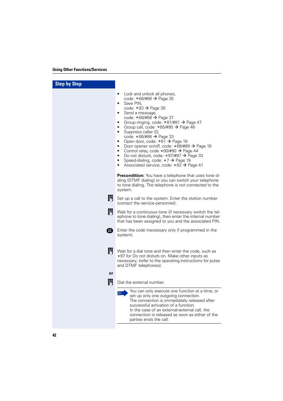 Siemens HIPATH 3000 User Manual | Page 42 / 72