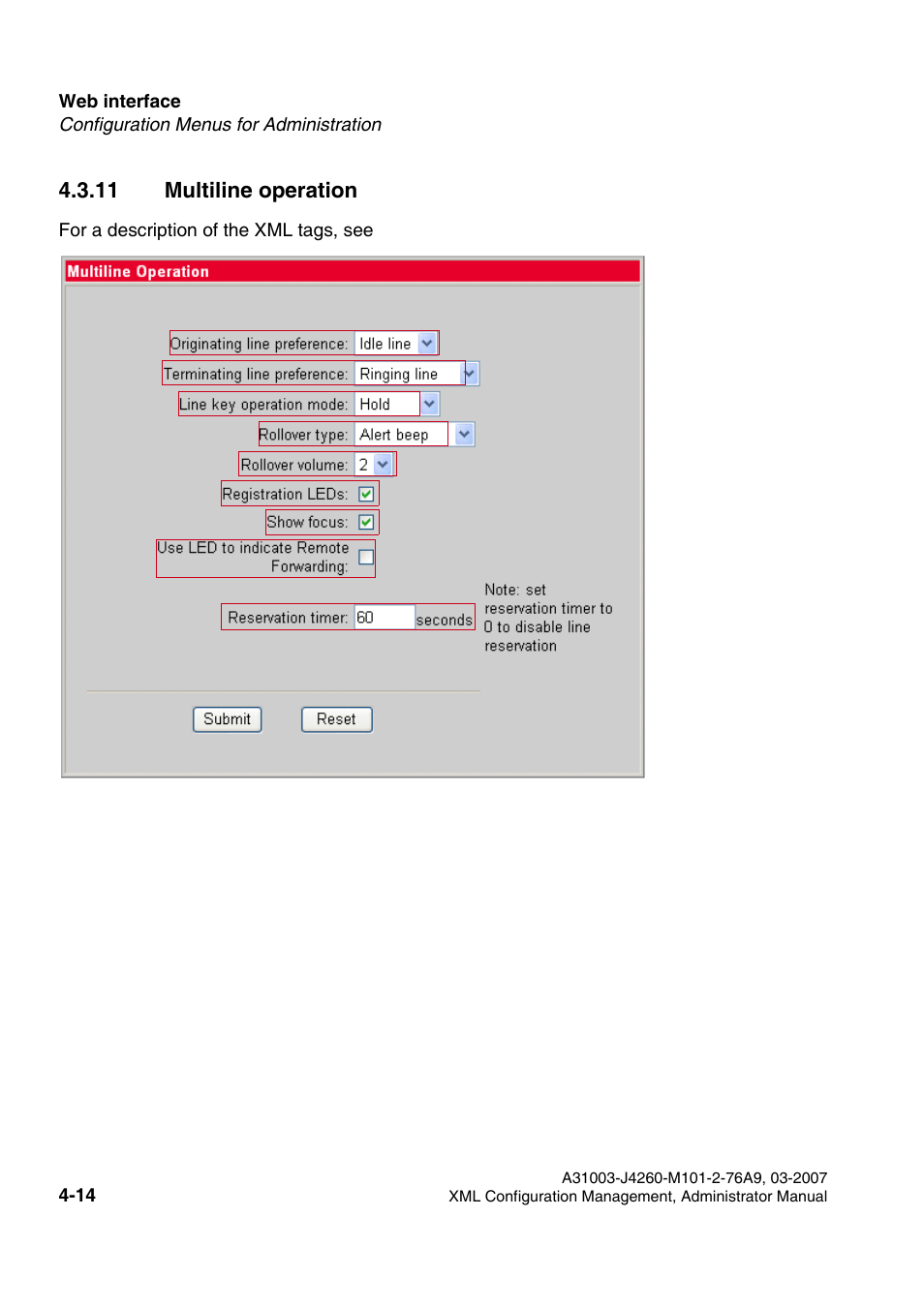 11 multiline operation, 11 multiline operation -14, Multiline operation | Siemens OPTIPOINT 410 S V6.0 User Manual | Page 119 / 154