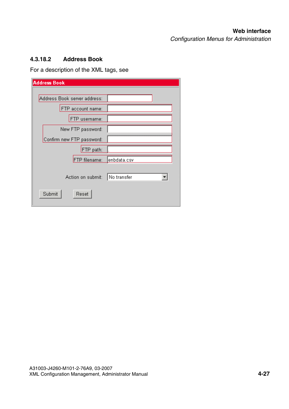 2 address book, 2 address book -27, Address book | Siemens OPTIPOINT 410 S V6.0 User Manual | Page 132 / 154