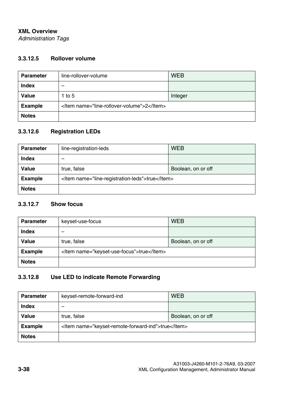 5 rollover volume, 6 registration leds, 7 show focus | 8 use led to indicate remote forwarding | Siemens OPTIPOINT 410 S V6.0 User Manual | Page 61 / 154