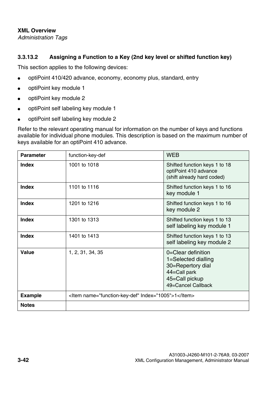 Siemens OPTIPOINT 410 S V6.0 User Manual | Page 65 / 154